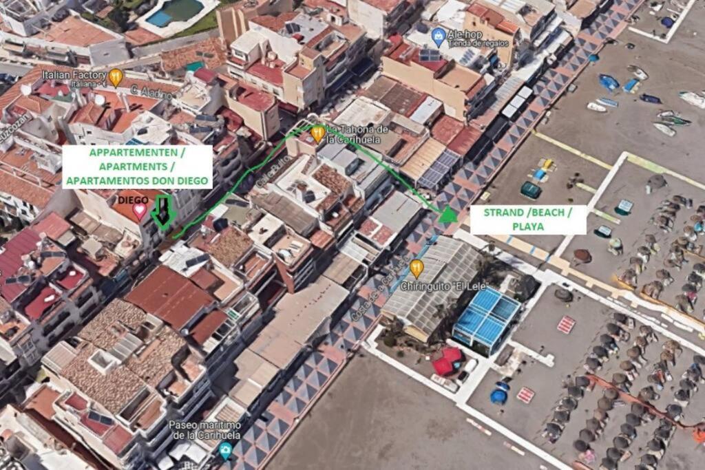 Precioso Estudio Junto Al Mar, Apartamentos Don Diego En La Carihuela Torremolinos Dış mekan fotoğraf